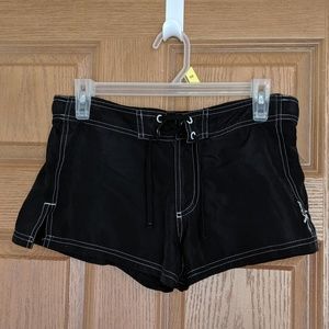 Black ZeroXposur Swim Shorts